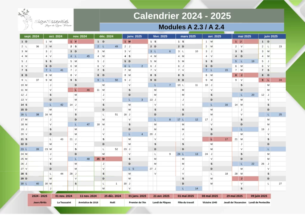 Planning Cours Soir A23eta24 Pdf